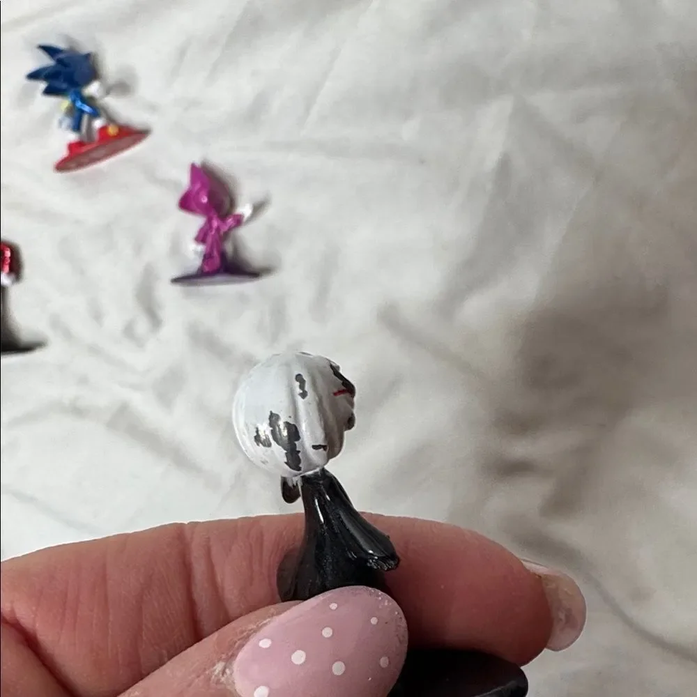 Sonic The Hedgehog Nano Metalfigs 2 Die-cast Character Figurine Set. 11 figures.